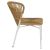 Καρέκλα Κήπου ArteLibre RIVIERA Λευκό/Φυσικό Αλουμίνιο/Rattan 57x61x79cm 14840117 ArteLibre |  Καναπέδες - Καρέκλες  στο espiti