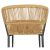 Καρέκλα Κήπου ArteLibre RIVIERA Μαύρο/Φυσικό Αλουμίνιο/Rattan 57x61x79cm 14840118 ArteLibre |  Καναπέδες - Καρέκλες  στο espiti