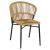 Καρέκλα Κήπου ArteLibre RIVIERA Μαύρο/Φυσικό Αλουμίνιο/Rattan 57x61x79cm 14840118 ArteLibre |  Καναπέδες - Καρέκλες  στο espiti