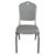 Καρέκλα Catering ArteLibre AUREVIA Γκρι/Ασημί Ύφασμα/Μέταλλο 57x40x93cm 14980017 ArteLibre |  Καρέκλες στο espiti