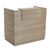 ΓΡΑΦΕΙΟ ΥΠΟΔΟΧΗΣ (RECEPTION) BARRY HM2152.01 ΜΕΛΑΜΙΝΗ ΣΕ SONAMA 120x70x110Υεκ. |  Γραφεία στο espiti