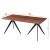 ΣΕΤ ΤΡΑΠΕΖΑΡΙΑΣ 7ΤΜΧ GAFF HM10935.03 MDF TOP ΚΑΡΥΔΙ--ΥΦΑΣΜΑ TAUPE & ΜΕΤΑΛΛΟ ΜΑΥΡΟ |  Σετ τραπεζαρίες στο espiti