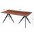 ΣΕΤ ΤΡΑΠΕΖΑΡΙΑΣ 7ΤΜΧ GAFF HM10935.03 MDF TOP ΚΑΡΥΔΙ--ΥΦΑΣΜΑ TAUPE & ΜΕΤΑΛΛΟ ΜΑΥΡΟ |  Σετ τραπεζαρίες στο espiti