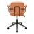 Καρέκλα γραφείου Leberta pakoworld terracotta ύφασμα 64x63,5x86-96εκ |  Καρέκλες γραφείου εργασίας στο espiti