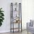 Βιβλιοθήκη Jebia pakoworld oak με μαύρο μέταλλο 56x37x172.2εκ |  Βιβλιοθήκες στο espiti