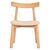 KΑΡΕΚΛΑ ΤΡΑΠΕΖΑΡΙΑΣ OSORIO HM18335.01 RUBBERWOOD & ΣΧΟΙΝΙ ΣΕ ΦΥΣΙΚΟ 51x55x74Υεκ |  Καρέκλες στο espiti