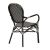 Καρέκλα Κήπου ArteLibre BOALI Μαύρο/Λευκό Αλουμίνιο/Rattan 41x45x92cm 14840005 ArteLibre |  Καναπέδες - Καρέκλες  στο espiti