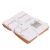 DAS HOME ΣΕΤ ΠΟΤΗΡΟΠΑΝΑ 2ΤΜΧ 30Χ50 0831 TERACOTTA, WHITE |  Πετσέτες Κουζίνας στο espiti