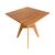 Τραπέζι Cadrada pakoworld teak ξύλο σε φυσική απόχρωση 70x70x76εκ |  Τραπέζια στο espiti