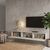 Έπιπλο τηλεόρασης επιτοίχιο Damla Megapap με LED χρώμα sandstone 180x29,5x29,5εκ. |  Έπιπλα τηλεόρασης στο espiti