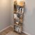 Βιβλιοθήκη Perla Megapap χρώμα sepet oak 48x22x170εκ. |  Βιβλιοθήκες στο espiti
