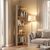 Βιβλιοθήκη Perla Megapap χρώμα sepet oak 48x22x170εκ. |  Βιβλιοθήκες στο espiti