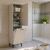 Ντουλάπι με καλάθι απλύτων Singa Megapap χρώμα sandstone 45x40x180εκ. |  Στήλες Μπάνιου στο espiti