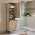 Ντουλάπι με καλάθι απλύτων Singa Megapap χρώμα sepet oak 45x40x180εκ. |  Στήλες Μπάνιου στο espiti