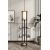Stewehome Επιδαπέδιο Φωτιστικό με 6 Ράφιαμαύρο 50x50x140 cm 853378 |  Δαπέδου στο espiti