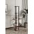 Stewehome Επιδαπέδιο Φωτιστικό με 6 Ράφιαμαύρο 50x50x140 cm 853378 |  Δαπέδου στο espiti