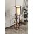 Stewehome Επιδαπέδιο Φωτιστικό με 6 Ράφιαμαύρο 50x50x140 cm 853378 |  Δαπέδου στο espiti