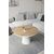Stewehome Μοντέρνο Στρογγυλό Τραπεζάκι Σαλονιού δρυς 70x70 cm 130668 |  Τραπεζάκια σαλονιού στο espiti