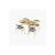 Stewehome Πτυσσόμενο Τραπέζι Κουζίνας MDF Teak &amp; Λευκό &amp; Καρυδί Χρώμα 141x72x75 cm 904049 |  Τραπέζια στο espiti