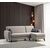 Stewehome γωνιακός καναπές Alkon 223x130x86 cm 363686 |  Καναπέδες γωνιακοί στο espiti