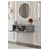 Stewehome Ντουλάπι κονσόλα MDF τοίχου με πόρτα 50x26x26 cm 367215 |  Βιτρίνες - Έπιπλα εισόδου στο espiti
