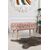 Stewehome Πουφ με πόδια από φυσικό ξύλο γκούργκεν 90x40x2 cm 265976 |  Πουφ στο espiti
