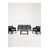 Stewehome Σετ κήπου με τριθέσιο μαξιλάρι καναπέ 920761 |  Σετ τραπεζαρία κήπου στο espiti