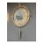 Stewehome Διακοσμητικό Μοντέρνο ασημί 50x90 cm 33131254 |  Ρολόγια στο espiti