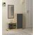 Stewehome MDF Έπιπλο Εισόδου με Καθρέπτη &amp; Ντουλάπι 80x29.5x90 cm 319774 |  Βιτρίνες - Έπιπλα εισόδου στο espiti
