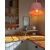 Stewehome Κόκκινο Πουά Vintage Φωτιστικό Οροφής 20x20x20 cm 630165 |  Οροφής στο espiti