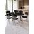 Stewehome Σετ Τραπεζαρίας 6 Ατόμων Μαύρο Ασημί 170x90x75 cm 853200 |  Σετ τραπεζαρίες στο espiti