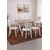 Stewehome Σετ Τραπεζαρίας 6 Ατόμων Δρυς Κρεμ 120x80x75 cm 944020 |  Σετ τραπεζαρίες στο espiti