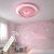 Stewehome Παιδικό Φωτιστικό Unicorn Ροζ LED Διπλό με Τηλεχειρισμό 40x40 cm 205031 |  Οροφής στο espiti