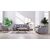 Stewehome Σετ σαλονιού Zeynep 3+3+1 minimal καμπύλος σχεδιασμός γκρι αποχρώσεις 220x95x85 cm 501298 |  Καναπέδες στο espiti