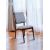 Stewehome Vitra καρέκλα τραπεζαρίας επενδυμένη καρυδί με γκρι ύφασμα κομψή 50x52x85 cm 305549 |  Καρέκλες στο espiti