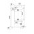 Stewehome Ντουλάπα από Συνθετικό ξύλο Λευκό 90x180x180 cm 159326 |  Καλόγεροι -Κρεμάστρες στο espiti