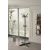 Stewehome Πορτμάντο με βάση για ρούχα Μαύρο 10x170x170 cm 504458 |  Καλόγεροι -Κρεμάστρες στο espiti