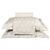 GREENWICH POLO CLUB ΠΑΠΛΩΜΑΤΟΘΗΚΗ ΣΕΤ ΥΠΕΡΔΙΠΛH ESSENTIAL 2369 ECRU, TAUPE |  Παπλωματοθήκες Υπέρδιπλες στο espiti