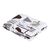 DAS HOME ΣΕΤ ΠΟΤΗΡΟΠΑΝΑ 2ΤΜΧ 40Χ60 0740 GREY, WHITE |  Πετσέτες Κουζίνας στο espiti