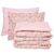 DAS HOME ΣΕΤ ΣΕΝΤΟΝΙΑ ΜΟΝΑ HAPPY 9671 PINK, SALMON |  Σεντόνια Υπέρδιπλα / King Size στο espiti