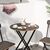 Stewehome Στρογγυλό Bistro Σετ Τραπέζι και Καρέκλες Κήπου / Λευκό 725754 |  Σετ τραπεζαρία κήπου στο espiti