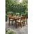 Stewehome Τραπέζι Μασίφ Καρυδιάς Ξύλινο 115x80x74.5 cm 794518 |  Τραπέζια στο espiti