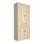Ντουλάπα γραφείου Armadi pakoworld σε oak-μπεζ 80x40x200εκ |  Βοηθητικά έπιπλα γραφείου στο espiti