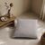 Μαξιλαροθήκη  Joliet 11 Silver Grey - 50x50cm με γέμιση 52019328 Teoran |  Μαξιλάρια διακοσμητικά στο espiti