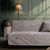 Ριχτάρι Αντιολισθητικό Αδιάβροχο Pearl 11 Grey - Τριθέσιο 180x300cm 52019075 Teoran |  Ριχτάρια στο espiti