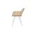 Καρέκλα Τραπεζαρίας με μπράτσα Marea White legs (57x60x82) Soulworks 0300088 |  Καρέκλες στο espiti