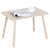 Βοηθητικό Τραπεζάκι ArteLibre SORINA Δρυς MDF/Ξύλο 60x40x41.5cm 15340185 ArteLibre |  Τραπεζάκια σαλονιού στο espiti