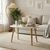 Βοηθητικό Τραπεζάκι ArteLibre VELIRA Δρυς/Λευκό MDF/Ξύλο 60x40x41.5cm 15340186 ArteLibre |  Τραπεζάκια σαλονιού στο espiti