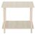 Βοηθητικό Τραπεζάκι ArteLibre RENITA Δρυς MDF/Ξύλο 60x40x52.5cm 15340191 ArteLibre |  Τραπεζάκια σαλονιού στο espiti