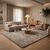 Beauty Home Σετ Κρεβατοκάμαρας 3τμχ Flame Art 9666 (67x140+67x140+67x220) Μόκα       |  Χαλιά Κρεβατοκάμαρας στο espiti